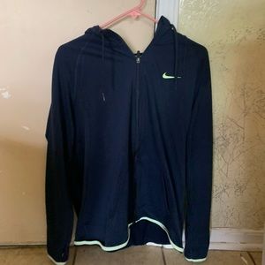 nike zip up oversized